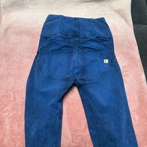 Freddy Women's Deep Blue High Rise Jeans